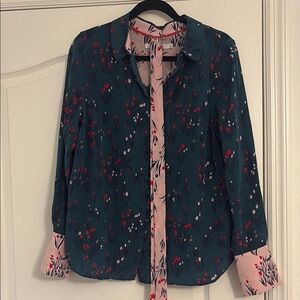 Boden with a Holiday Flair Button Down Shirt